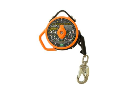 eslingas autorretráctiles selladas de latchways