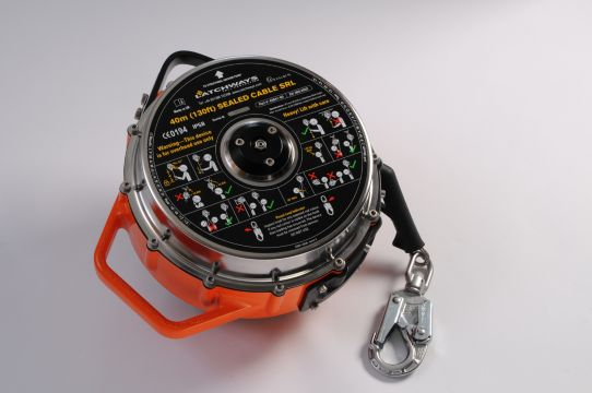 eslingas autorretráctiles selladas de latchways