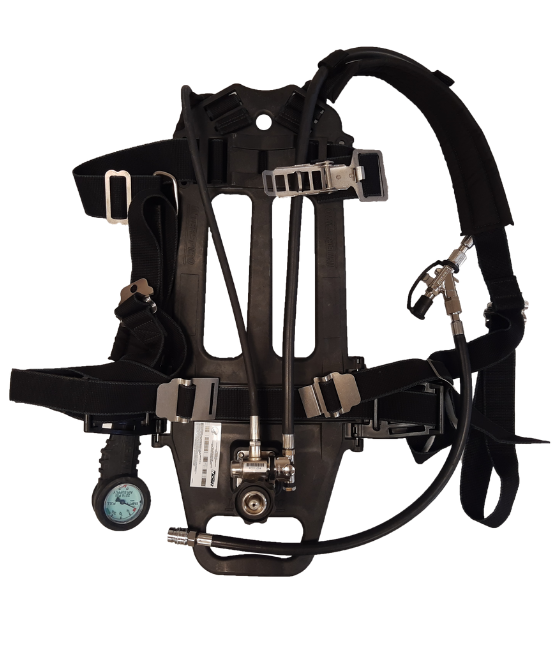 scba spiromatic 90usa – ambient airhatch era – cil. aluminio 30min bag 2216 psi.