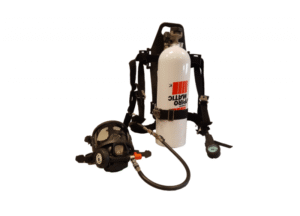 scba spiromatic90usa – version de primer respiro era con línea de aire – cil. aluminio 30min 2216 psi.