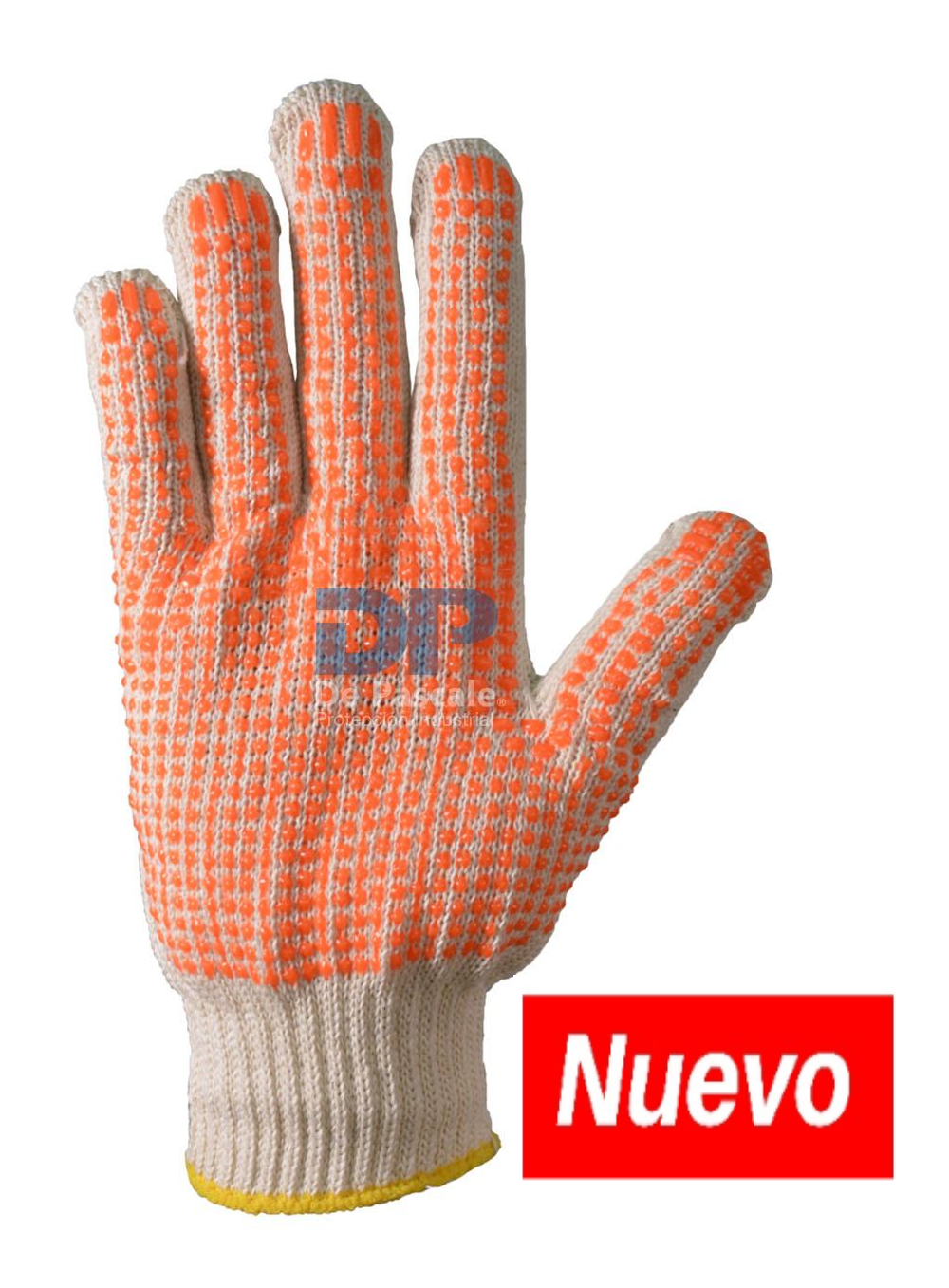 Guante Algodón Tej. Jersey Mot. 1 Cara Pesado. DPS T10 C/IRAM